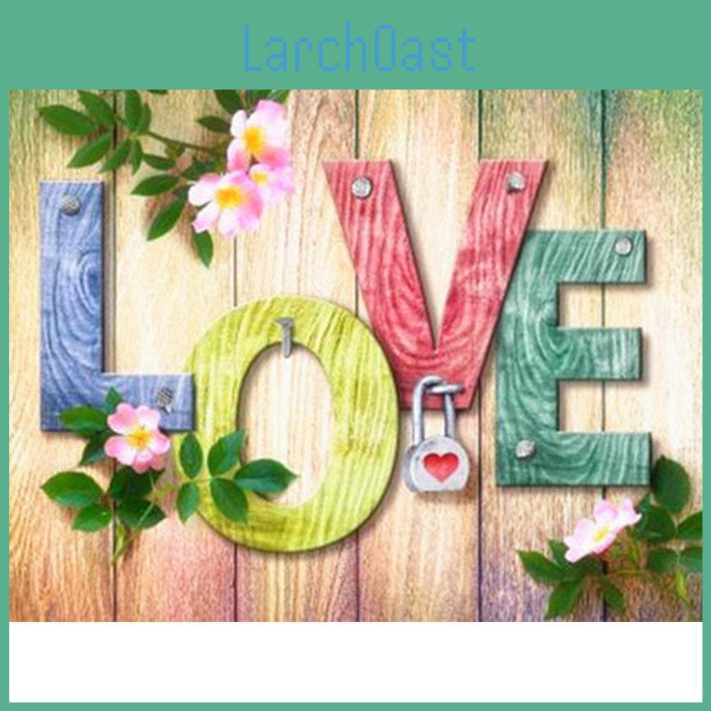 Diy Diamond Huacan Embroidery 5d Love And Flowers Diamond Painting Cross Stitch Full Square Diamond Home Decoration