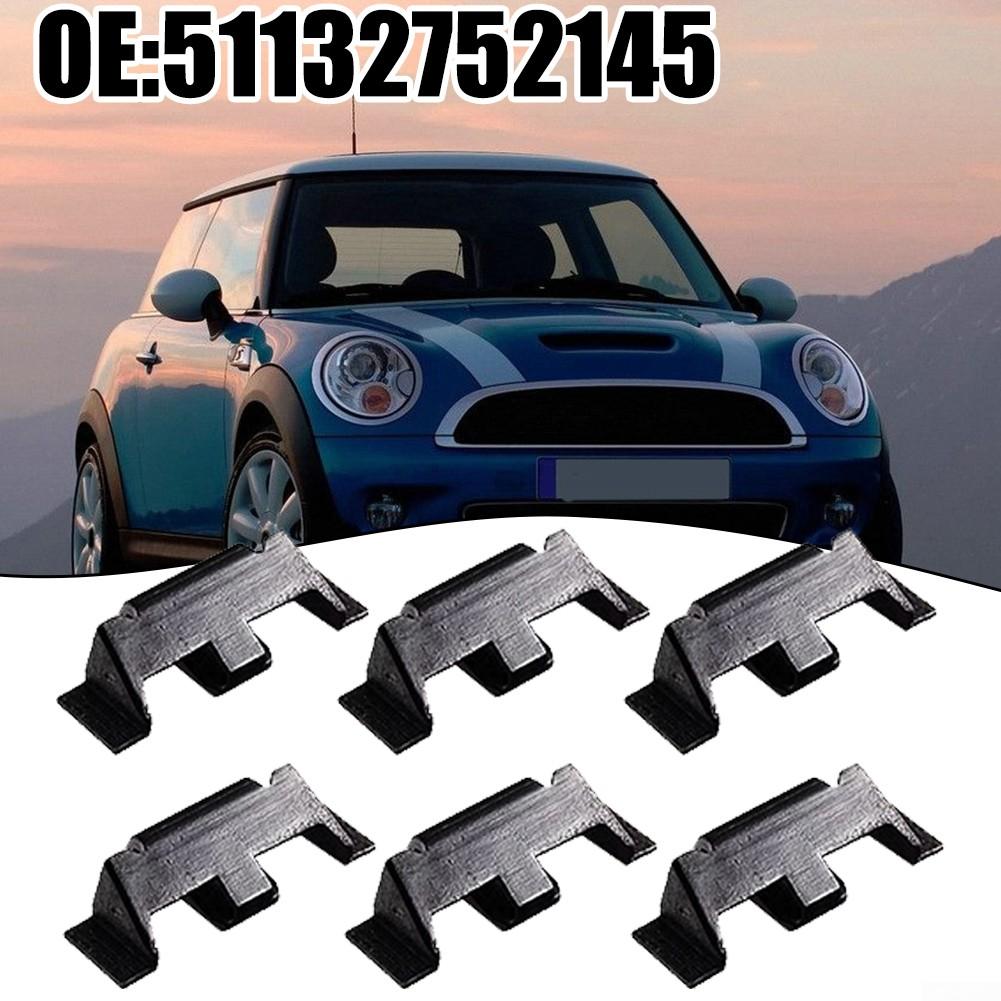 6pcs Headlight Trim Ring Clips for Mini For Cooper R55 R56 R57 R58 R59 R60 F56