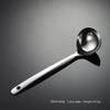 HANYANG 316 Stainless Steel Hotpot Soup Ladle Bright Household Soup Shell Leakage Spoon Kitchen Male Spoon