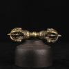 Vintage Brass Feng Shui Miniature Home Decor Buddhist Magic Pestle Figurine Bronze Decorations