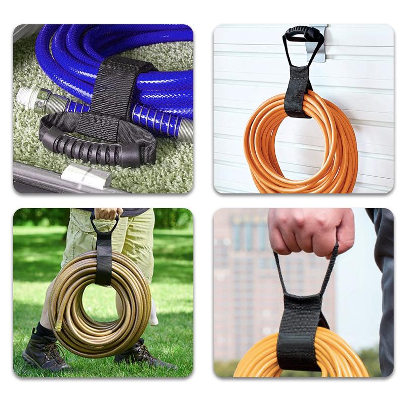 Heavy-Duty Portable Storage Straps with Adhesive Velcro Handles