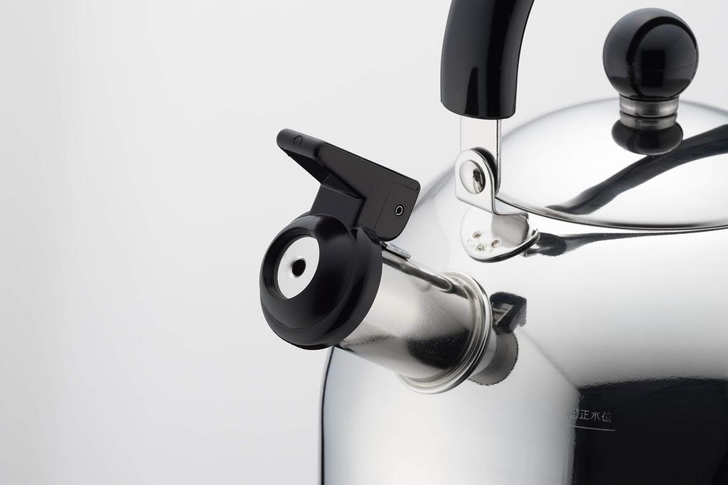 Чайник Yoshikawa со свистком, сделанный в Японии, совместимый с газовым огнем IH, НОВЫЙ Prell SJ2219 1,8 л