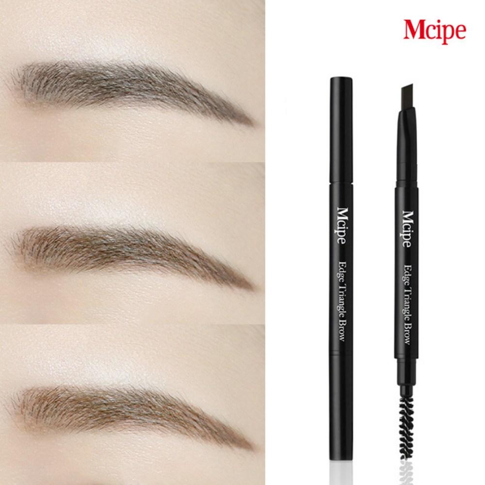 MCP 1+1 Tattoo Треугольный карандаш для бровей, брови №. 1 + Нет. 1, 1 шт.