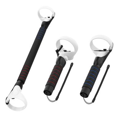 AMVR для Beat Saber Extension Handle для Quest S VR Accessories Beat Saber Game Light Sword Grip Extension Grips 2 в 1 1/Quest 2/Rift