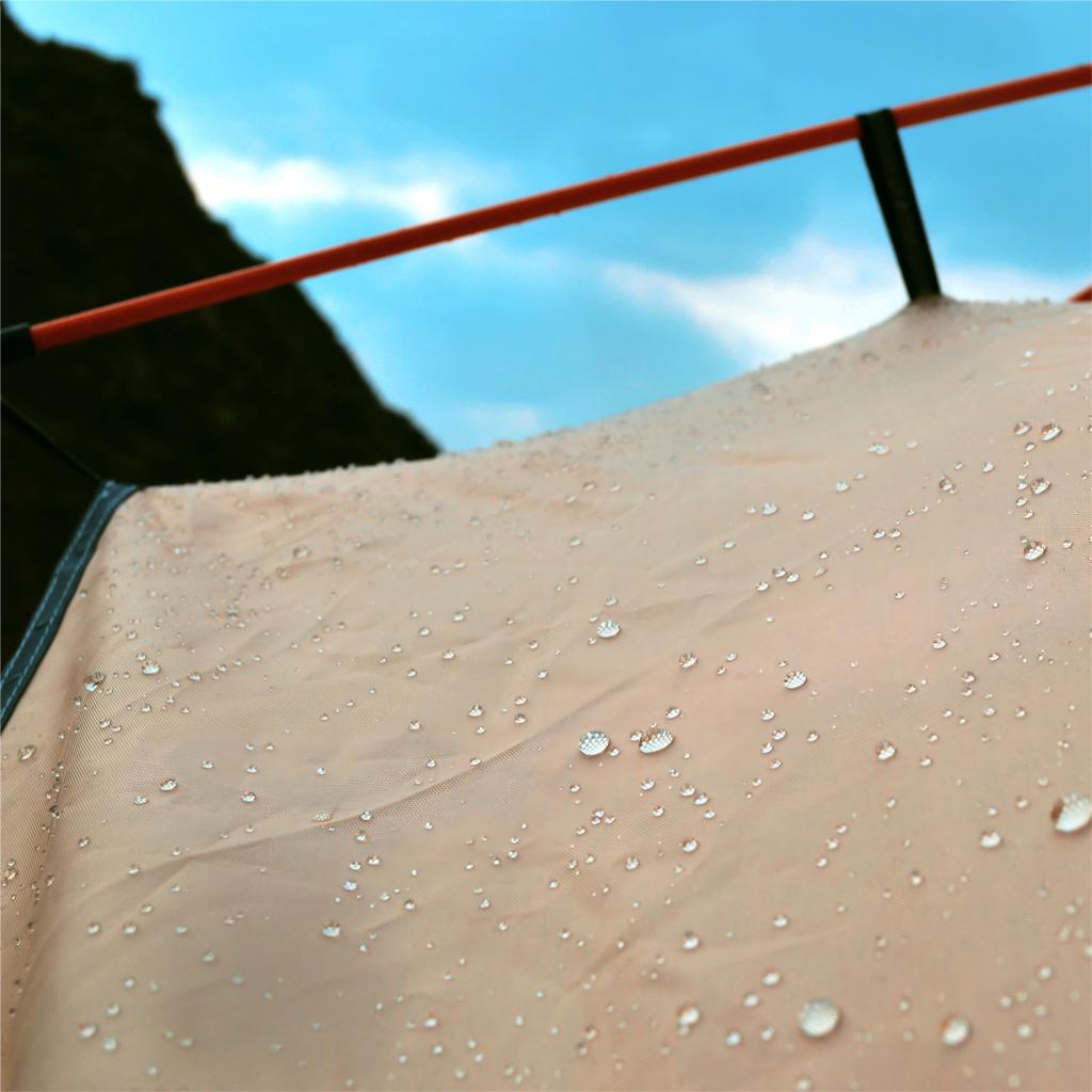 Уличное укрытие Солнцезащитный козырек Самоходная палатка для путешествий Кемпинговая палатка Reactive outdoor Кемпинговая палатка Две двери и два окна