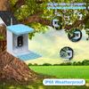 Smart Bird Feeder with Camera 2L Capacity Bird Feeder for Outdoors with Solar Panel Built-in
