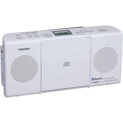 Toshiba Радиоприемник с CD-проигрывателем и Bluetooth TY-CW26 (W) белый