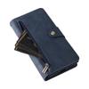 For Xiaomi Redmi Note 14 Pro 4G Case Zipper Wallet Leather Stand Phone Cover Rivet Decor