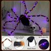 Stuffed Animal Halloween Spider Backpack Cosplay Plush Spider Bag Big Spider Decoration  Puppy Pet