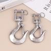 304 Stainless Steel Trigger Clevis Swivel-Eye Lifting Snap Tone Hook Wire Rope Lifting Hook With 150/ 350/650Kg Loading Capacity