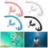 Swim Snorkel Lap Swimming Training Snorkel Silicone Diving Breathing Tube No Slip Swimming Snorkeling Training Tool