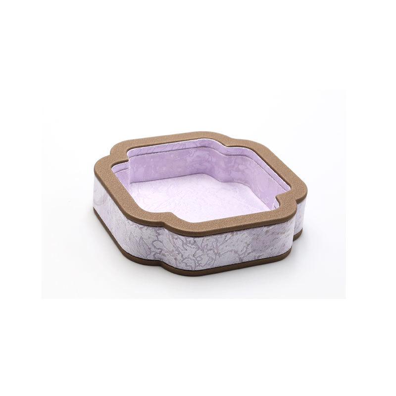 Palace Style Jewelry Display Tray with Agate or Jade Beads for Accessory Storage and Antique Viewing