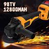 18В 12800 мАч Аккумуляторная электрическая угловая шлифмашина Перезаряжаемая литий-ионная батарея 100 мм