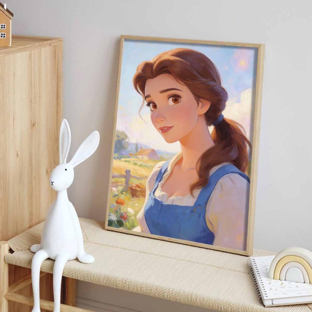 Disney Belle Diamond Painting Art Mosaic Kit Handmade diy5D Home Decor Gift