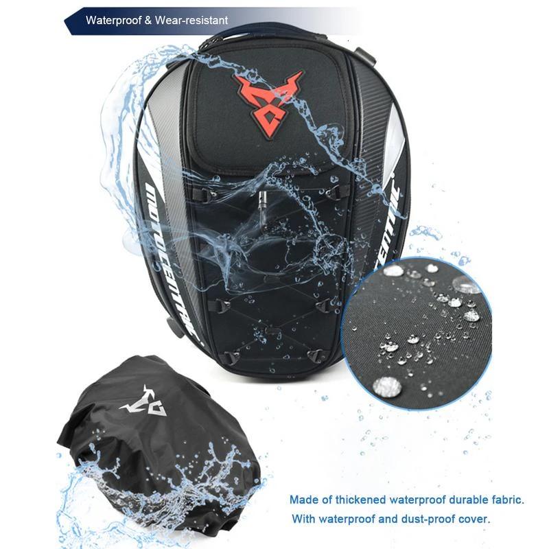 Вместительная сумка для мотоцикла на заднее сиденье, многофункциональная сумка для мотоцикла, шлем, перчатки, рюкзак для мотоциклиста, дорожная сумка для багажа, водонепроницаемая