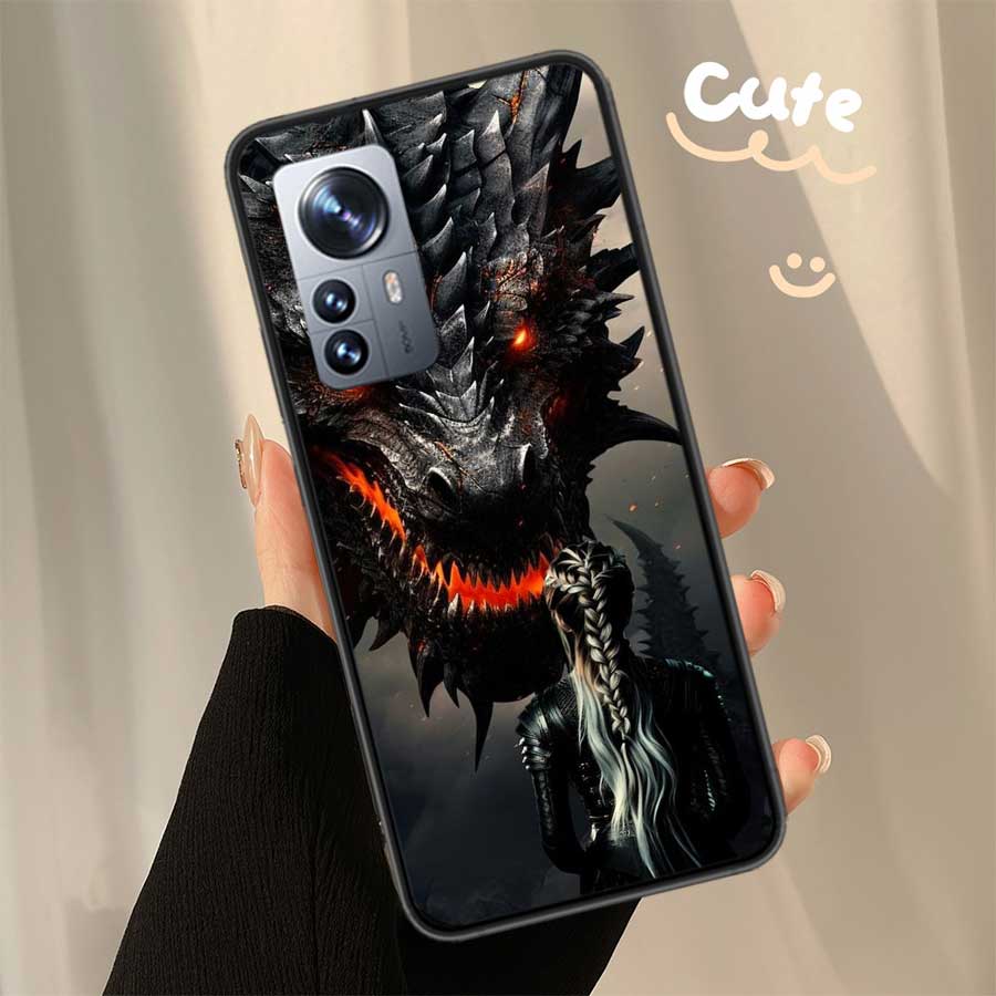 Чехол для телефона F-Fourth W-Wing Dragon для Xiaomi Poco F7 Mi 14 Ultra 15 13 12 Pro 11T 10T 12T Pro 12X 11i 11 10 Lite 5G 9 8 Cover Ca