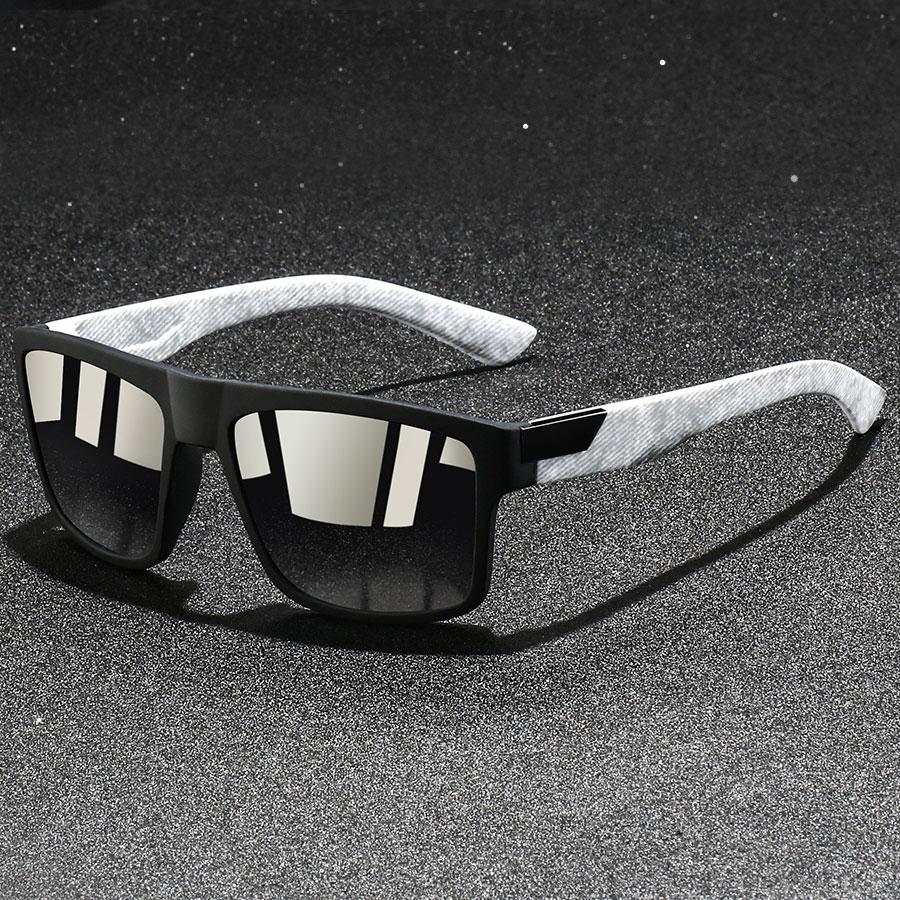 Fashion Vintage Square Unisex Driving Fishing Sunglasses Men Women Luxury Brand Designer Sun Glasses Anti-Glare Eyewear UV400