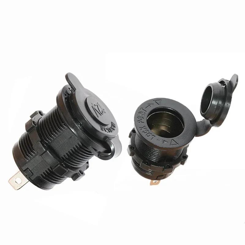 Гнездо прикуривателя для автомобиля, морского мотоцикла, квадроцикла, автофургона, 12 В, водонепроницаемая вилка