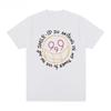 2025 Summer Juice Wrld Short Sleeve T-shirt The Weeknd Smile Hip Hop Hip Hop Smiling Face T-shirt for Men and Women