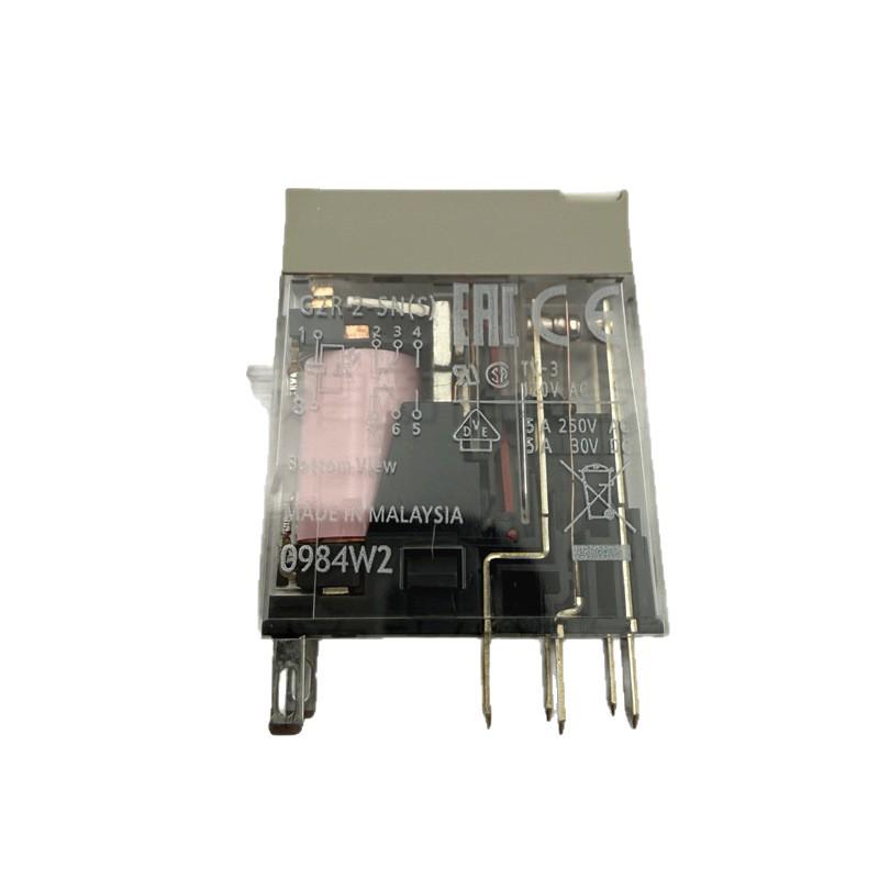 Omron G2R-2-SN AC220(S) Miniature Power Relay with Light, 5A, 2C/O In Stock