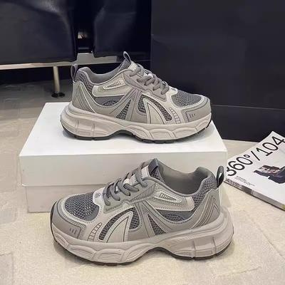 2025 осень и зима новая платформа папины кроссовки женские чувство дизайна универсальные повседневные туфли женские ретро легкие беговые спортивные кроссовки