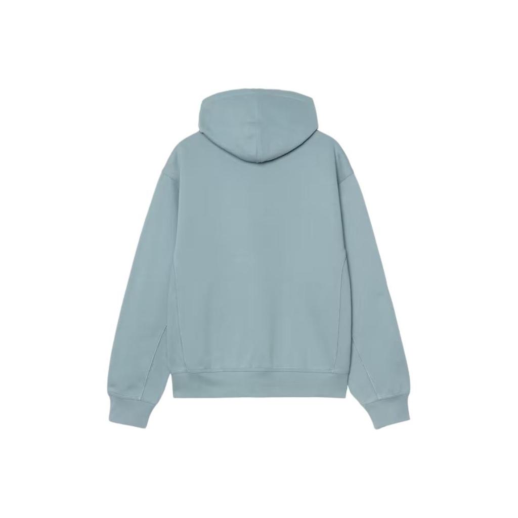 Carhartt WIP Американская Script FW25 Худи Свободный крой На молнии Длинный рукав Куртка Мужские куртки I033063-33E-XX