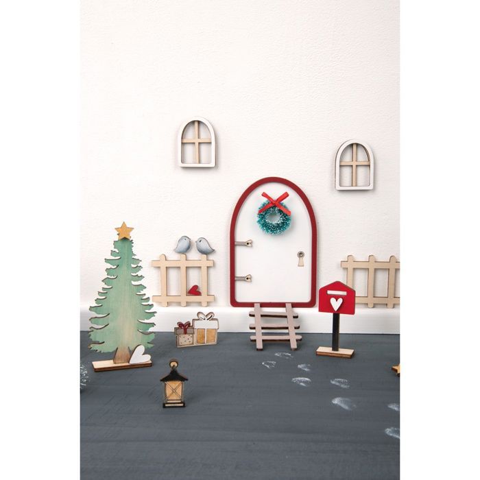 Mini scène de Noël à monter 26 pièces