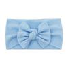 PL Newborn Infant Baby Headband Big Bow Headband Baby Girl Headbands Baby Knotted Bow Headwear
