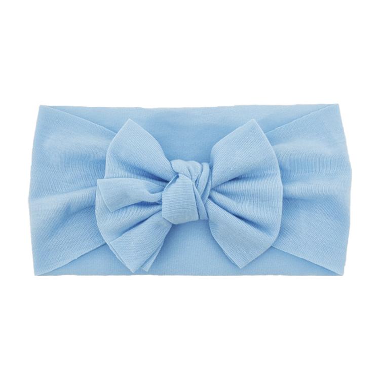 PL Newborn Infant Baby Headband Big Bow Headband Baby Girl Headbands Baby Knotted Bow Headwear