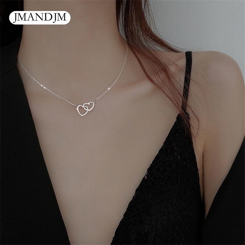 Heart Pendant Necklace For Girls Women Sweater Neck Chain Necklaces Cute Chokers Jewelry