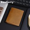 Baellerry Мужские кошельки-трифолды Винтажный дизайн Визитница Короткий кошелек Отделения для денег GZW