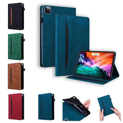 Кожаный чехол для планшета в деловом стиле с вкладышем для карточек для Apple iPad/Samsung Tab/Huawei Matepad/Amazon/Lenovo Tab/Redmi Pad/Oppo Pad/Nokia T20