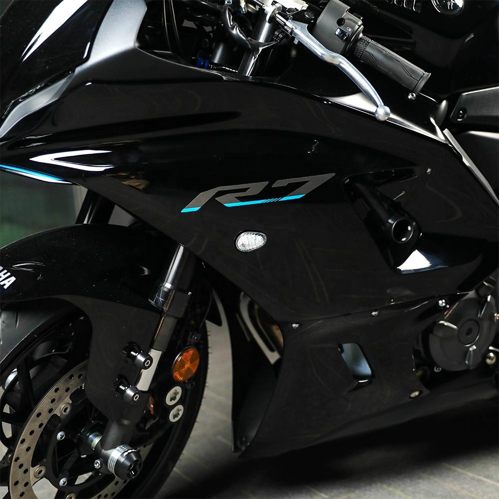 Mini 2-wire LED Turn Signals Blinkers Flasher Indicator Light Fit for Yamaha YZF-R6 YZF-R1 R1M R1S YZF R6 R1 M/S