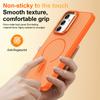 KEYSION Матовый чехол-подставка для телефона с покрытием Soft-touch для Samsung A54 5G A34 A14 4G 5G, магнитная противоударная задняя крышка для Galaxy A04S