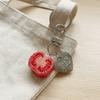 Realistic 3D Tomato Bag Charm Vibrant Colors Resin Key Ring Fruit Key Chain  Aesthetic Styling