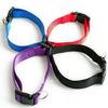 1PC Creative Dog Collar Pet Supplies Nylon Pet Necklace Pet Accessories Solid Color Adjustable