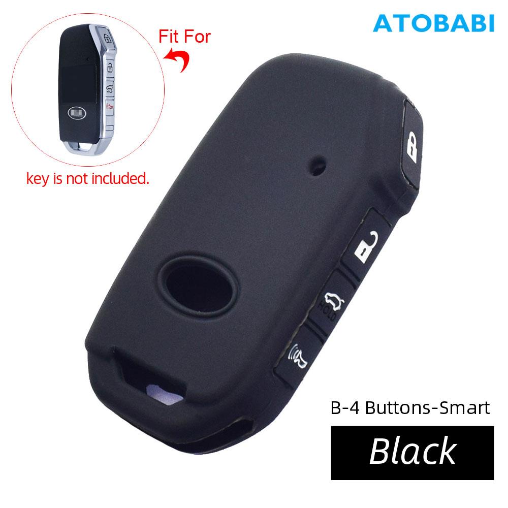 Силиконовый чехол для автомобильного ключа, защитный чехол для пульта дистанционного управления Kia Forte Soul Optima Sportage Ceed Cerato Sorento Seltos Niro