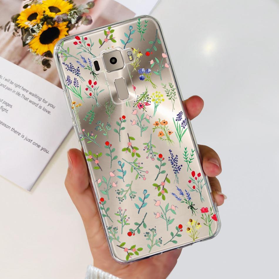 Чехол для Asus ZenFone 3 ZE520KL ZA520KL Asus ZenFone3 Z017D Z017DA Z017DB 5.2" Модный Мягкий Силиконовый TPU Задняя Крышка Телефона