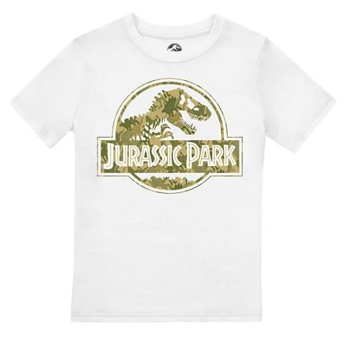 Jurassic Park Boys Dino Camo Logo T-Shirt