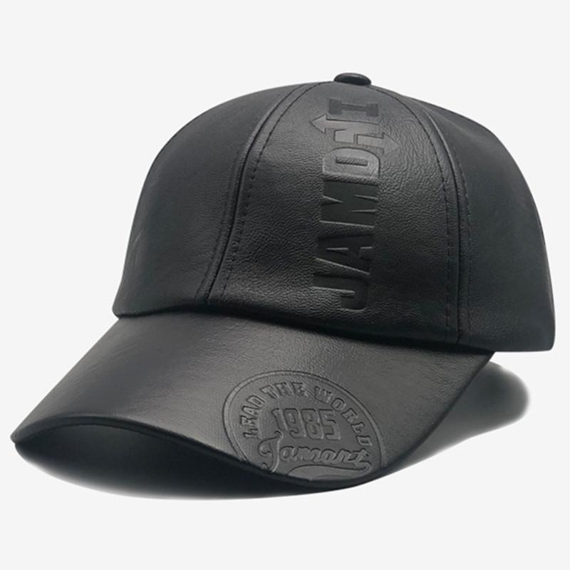 Осенне-зимняя теплая шапка унисекс на открытом воздухе Бейсболка из искусственной кожи Спорт для отдыха Ветрозащитная шапка для среднего возраста Шапки для путешествий Велосипедная кепка Лыжные кепки