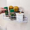2Pcs Floating Shelves Wall Mounted Storage Rust-proof And Easy To Clean with Black Metal Frame for Bathroom Bedroom Kitchen