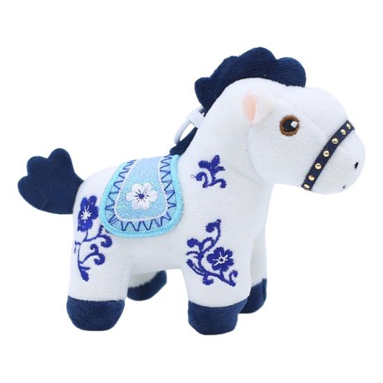 Horse Doll Plush Toy Auspicious Blessings Good Luck In Year of The Horse National Style Plush Doll Hanging Decoration