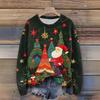 Women'S Christmas Sweater Cute Fun Christmas Sweater Fall And Winter Long Sleeve Knitted Sweater