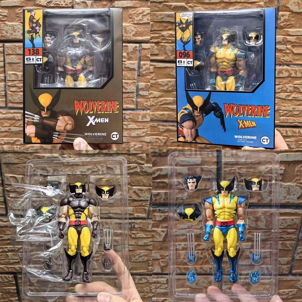 CT Toys Фигурка Дэдпул 3 Фильм Росомаха Mafex 096 138 Коричневая Комикс Версия Фигурка Действия Люди Икс Статуя Модель Игрушки Крутая Кукла Подарок