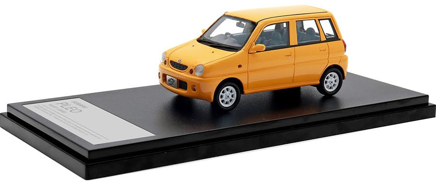 Hi Story Subaru PLEO NICOT Мандариновый Желтый Готовое Изделие 1/43 (2002)