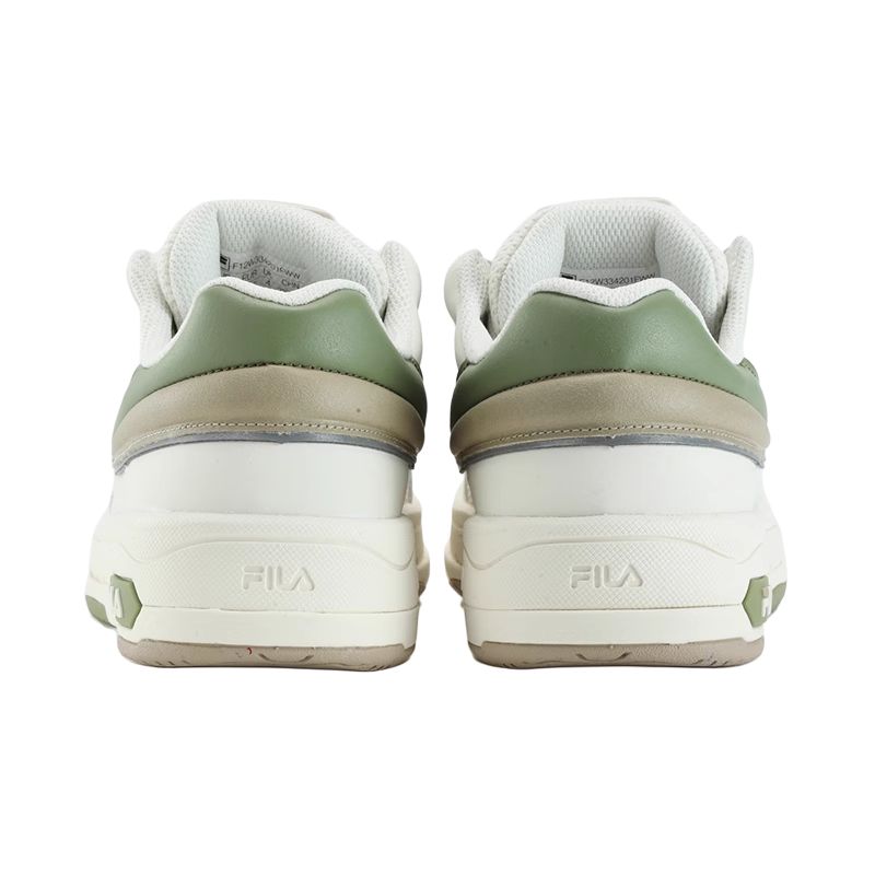 Fila Mix Fabric Synthetic Leather Thick Sole Casual Wear Durable Low Top Skate Shoes Women Sneaker Off-White F12W334201FWW