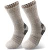 Soft Super Thick Men Socks Keep Warm Middle Tube Mid Calf Socks Fleece Lined Winter Socks Winter