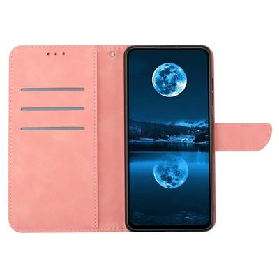 HT05 Чехол для Honor 200 5G Кожаный чехол-кошелек с тиснением