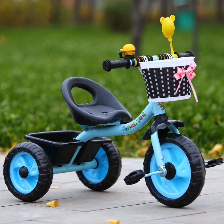 Lightweight Children's Pedal Car Stroller Tricycle for Ages 1-5