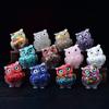Natural Crystal Gravel Epoxy Owl Decoration Home Living Room Children's Desk Office Desktop Creative Decoration